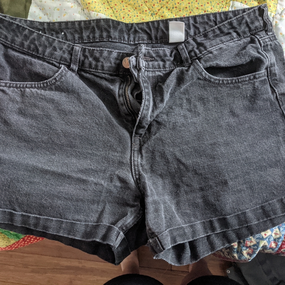 Black shorts